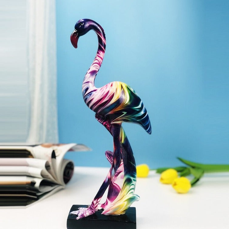 Flamingo Abstract Statues